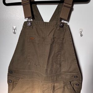 REI Co-Op Trailsmith Overalls olive green. Worn once.